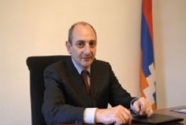 Artsakh Cumhurbaşkanı’ndan Güney Osetya Devlet Başkanı’na kutlama mesajı