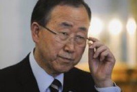 Ban Ki-Moon Suriyeye silahların gönderilmesine son vermeye çağırdı