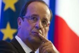 Fransa Cumhurbaşkanı François Hollande’a Barış ödülü verildi