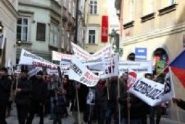 Çekte Sumgayit katliamı anma miting-yürüyüşü