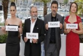 Cannes Film Festivali’nde  Soma anıldı