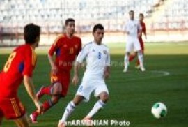 Ermenistan genç milli futbol takımı Kazakistan’ı yendi