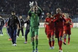 Ermenistan-Bulgaristan maçı 2-1 skoruyla bitti (video)