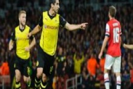 Arsenal-Borussia maçı 1-2 skoruyla Almanlar kazandı: Mkhitaryan gol attı (video)