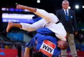  Hovhannes Davtyan Avrupa judo açık turnuvasından bronz madalya getiriyor