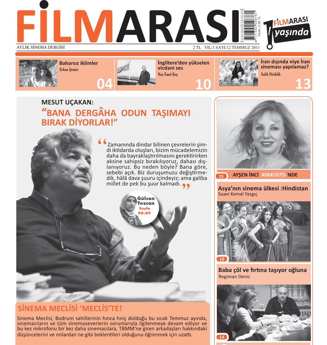 Film Arası Sinema Dergisi'nin Nisan sayısında:  "Sinemada Ermeniler"