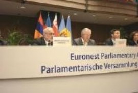 Tiflis’te Euronest Parlamenterler Asamblesi siyasi komite oturumu 