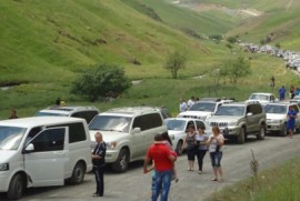 Rusya’da yaşayan aslen Karabağlı 200 Ermeni aile ,bu yaz  tatilleri için anavatanına döndü