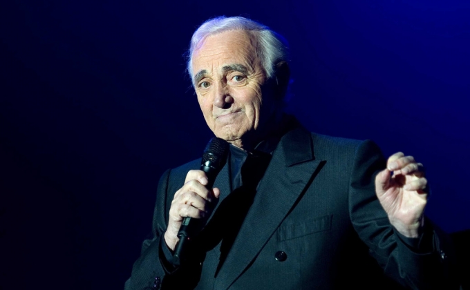 Charles Aznavour Lübnan’da konser verdi