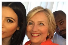 Kardashian ABD Başkanlık Seçimlerinde Hillary Clinton'u mu destekliyor?