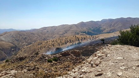 Sason Ermeni manastırındaki yangın Meclise taşındı