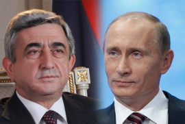 Sarkisyan ve Putin bir araya gelecek