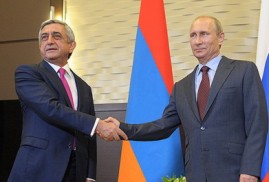 Sarkisyan ve Putin bugün bir araya geliyor