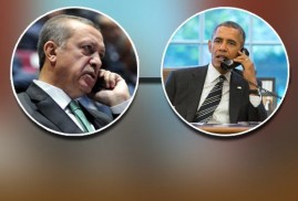 Obama ile Erdoğan telefonda görüştü