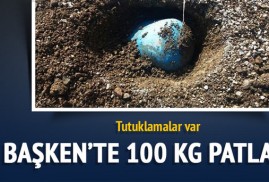 Ankara'da, PKK'ya ait olduğu söylenen 100 kg patlayıcı bulundu