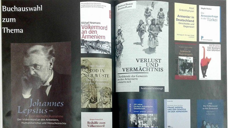 Frankfurt Kitap Fuarı'nda Ermeni Soykırımı'nı anlatan kitaplara büyük yer verildi