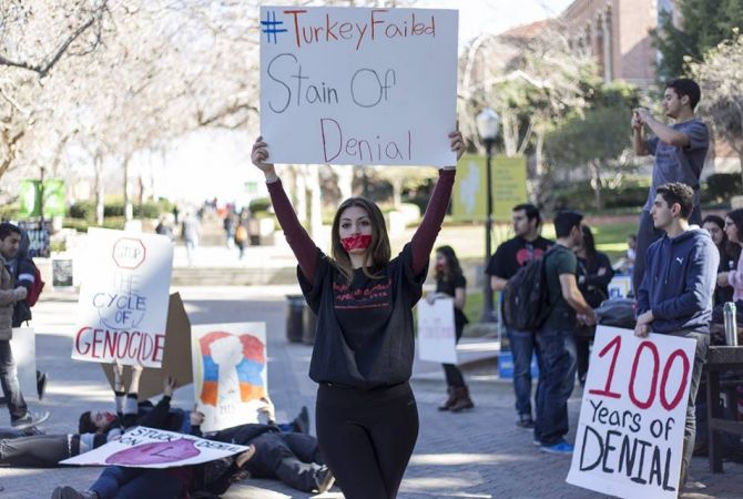 Los Angeles’ta Ermeni Soykırımı için sessiz etkinlik