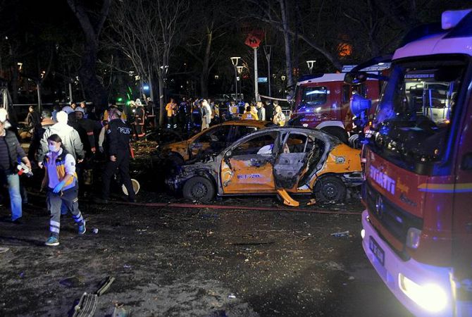 Ermenistan Dışişleri Bakanlığı'ndan Ankara için taziye mesajı