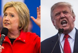 ABD'deki başkanlık ön seçimlerinde Clinton ile Trump önde