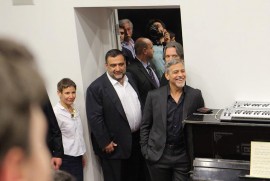 Holliwood yıldızı George Clooney Ermenistan’da (fotolar)