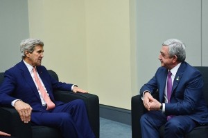 Serj Sarkisyan ve John Kerry telefon görüşmesi yaptı