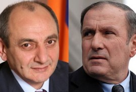 Levon Ter-Petrosyan Karabağ Cumhurbaşkanı ile bir araya geldi