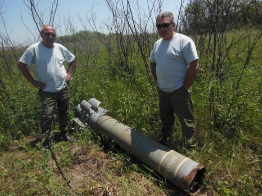 Karabağ’da "Smerch" füze sisteminin fragmanları bulundu