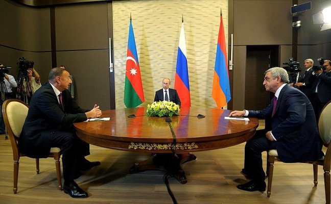 Bugün Sarkisyan, Putin ve Aliyev görüşecek