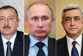 Kremlin sözcüsüne göre, Putin -Sarkisyan- Aliyev görüşmesi kolay geçmeyecek