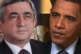 Obama’dan Sarkisyan’a mesaj