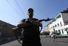 Yerevan'da işgal edildiği polis karakolunda 30 silahlı kişi bulunuyor