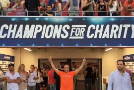 Ermeni boksör Arthur Abraham, Schumacher için düzenlenen futbol maçına katıldı (foto)