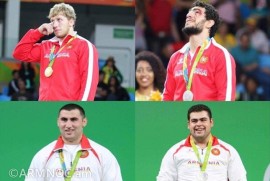 Rio Olimpiyat Oyunları’nda Ermenistan 4 madalya kazandı