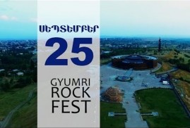 Gyumri'de uluslararası rock festivali gerçekleitirilecek