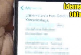 Ani'ye gidenlerin telefonlarına 'Ermenistan'a Hoş Geldiniz' mesajları geliyor