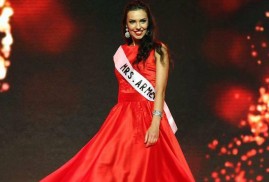 Ermeni model, 2016 Mrs. Europe güzelik yarışmasında ikinci oldu (foto)