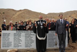 Sivas Ermeni mezarlığında uzun aradan sonra ayin yapıldı