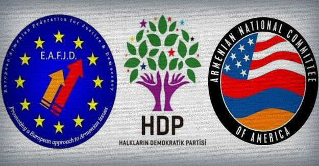 Diasporadaki Ermeni kurullarından HDP'lilerinn tutuklanmasına tepki