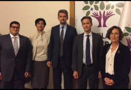 Garo Paylan'ın katıldığı HDP heyeti BM temsilcileriyle bir araya geldi