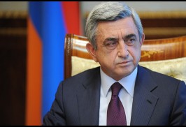 Serj Sarkisyan: Yerevan Rusya’nın, Suriye’deki faaliyetlerini destekliyor