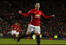 Henrikh Mkhitaryan, "Manchester United"te en çok maçın oyuncusu tanınan futbolcu