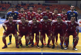 Ermenistan milli futsal takımı Almanya takımını 5:3 yendi