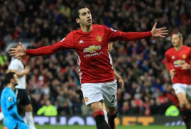 Wigan Athletic’i 4-0 yenen Manchester United’in 3. golü Mkhitaryan attı (video)