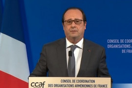 Fransa Cumhurbaşkanı Hollande Ermeni cemaatinin düzenleyeceği yemeğe katılacak