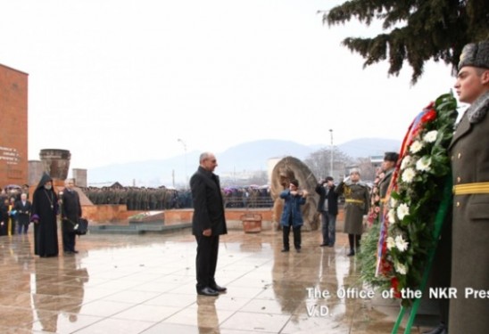 Karabağ’da Sumgait katliamı anıldı