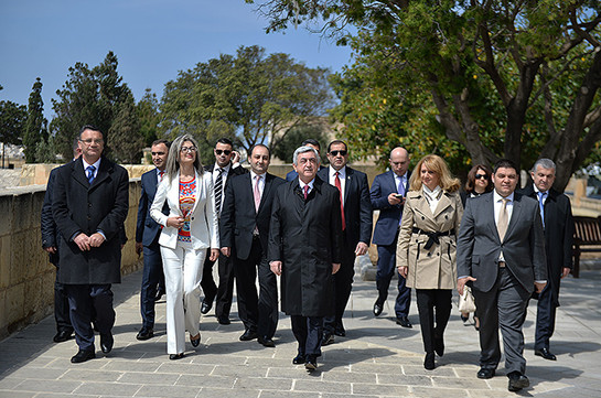 Ermenistan Cumhurbaşkanı Malta’da