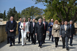 Ermenistan Cumhurbaşkanı Malta’da