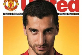 Henrikh Mkhitaryan “Inside United”in  Nisan sayısının kapağında