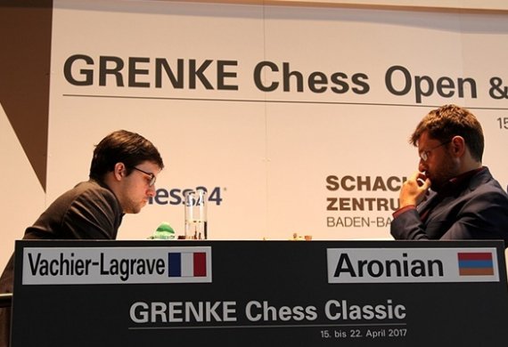 Ermeni satranççı Aronyan “Grenke Chess Classic” turunuvası lideri