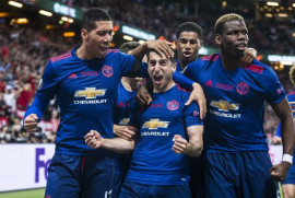 Mkhitaryan’ın golüyle Manchester United UEFA Avrupa Ligi Şampiyonu oldu (fotolar, video)